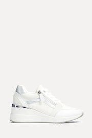 Linzi White Everett Wedged Trainers With Glitter Detail - Image 3 of 6