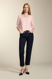 Baukjen Pink Noa Blouse Powder with LENZING™ ECOVERO™ - Image 5 of 6