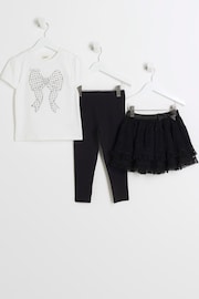 River Island White Girls Tutu Skirt Set - Image 1 of 5