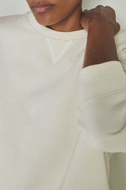 LES 100 CIEL Reiss | Les 100 Ciels Modal-Blend Jersey Sweatshirt - Image 5 of 7