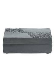 Fifty Five South Grey Dante Textured Trinket Box - Image 1 of 5