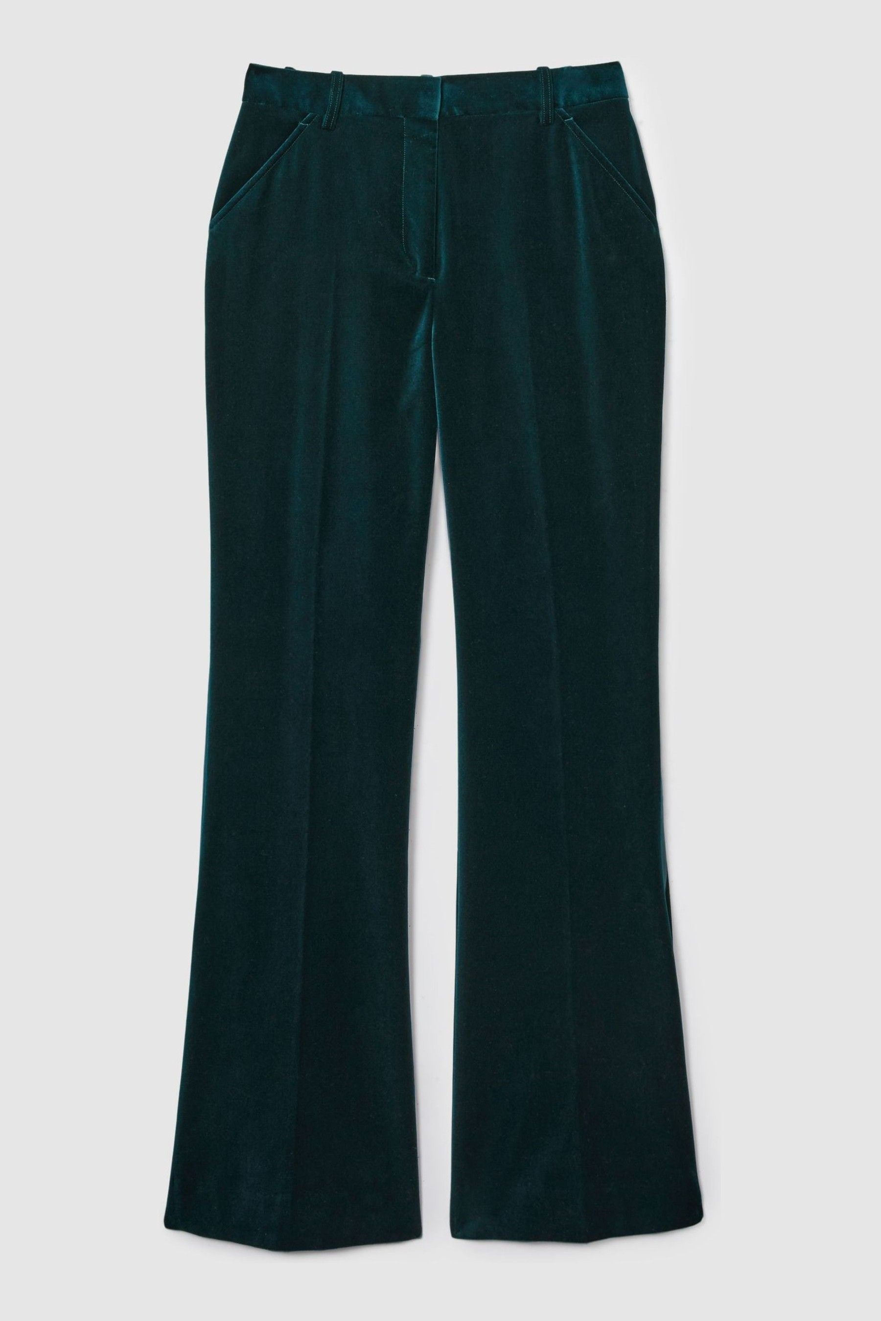 Velvet flare sweatpants outlet