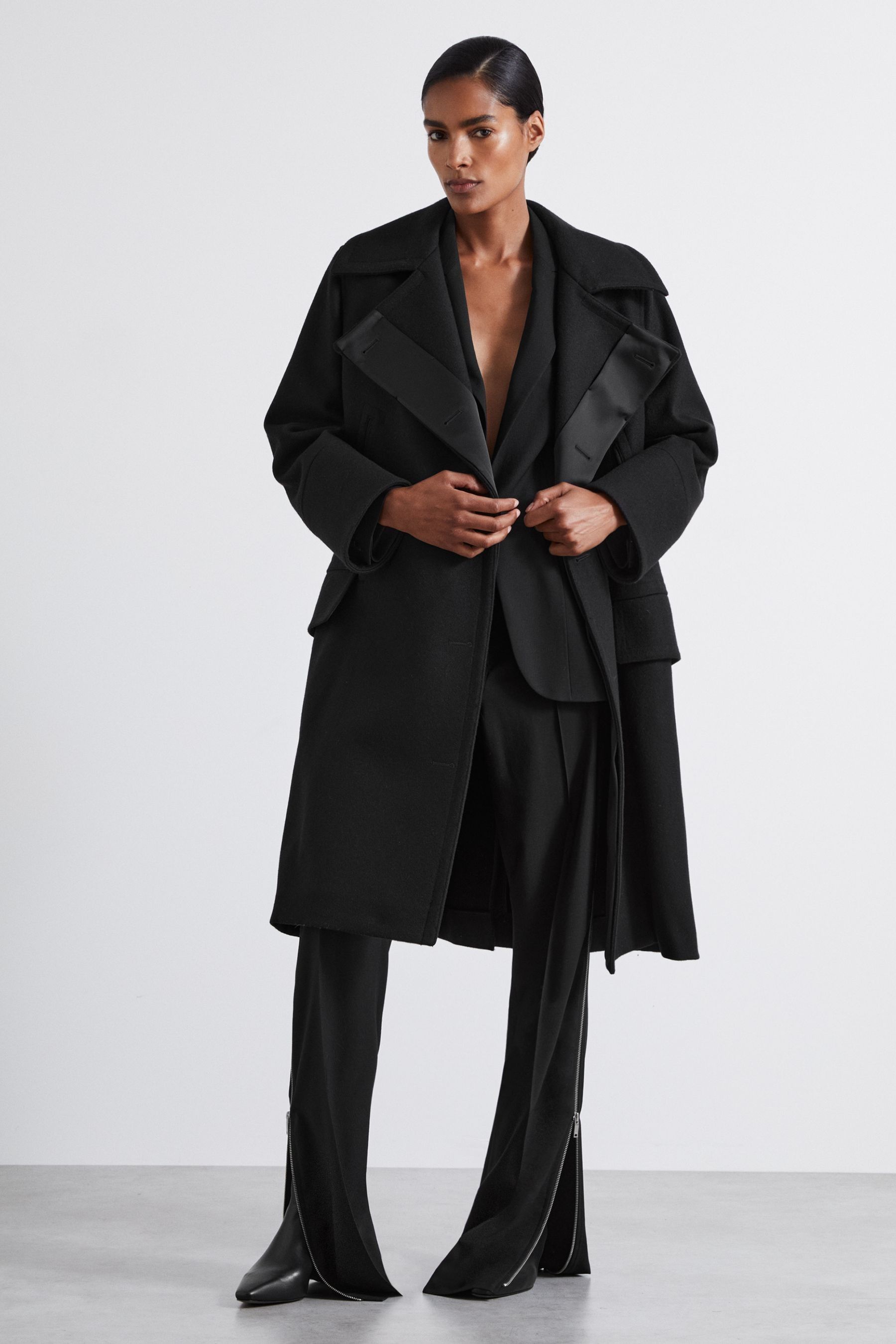 Trapeze coat discount