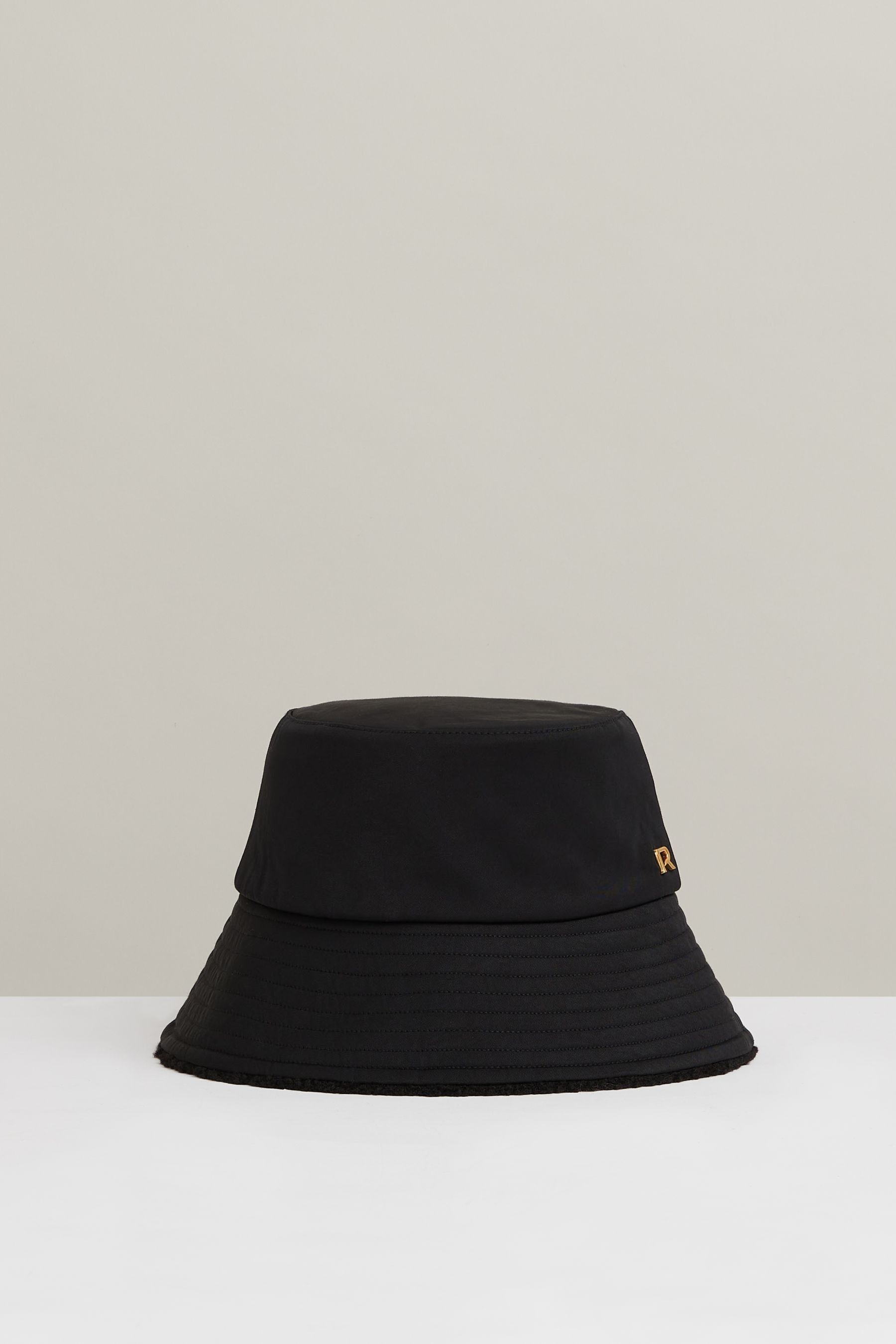 Bucket hat plain black online
