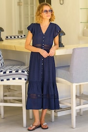 Aspiga Blue Nyla Beach Kaftan - Image 5 of 7