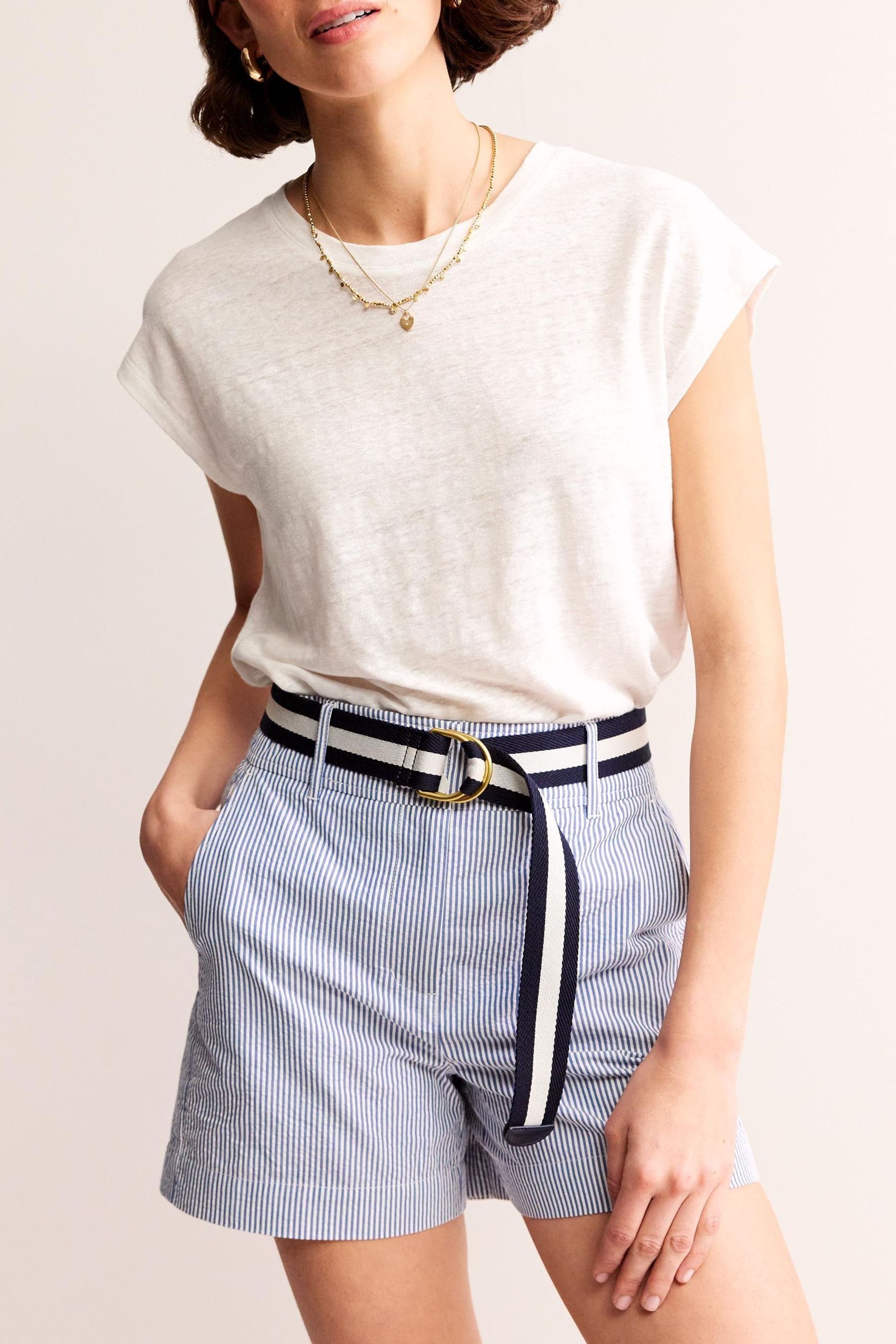 Buy Boden Blue Webbing D Ring Belt from Next Germany