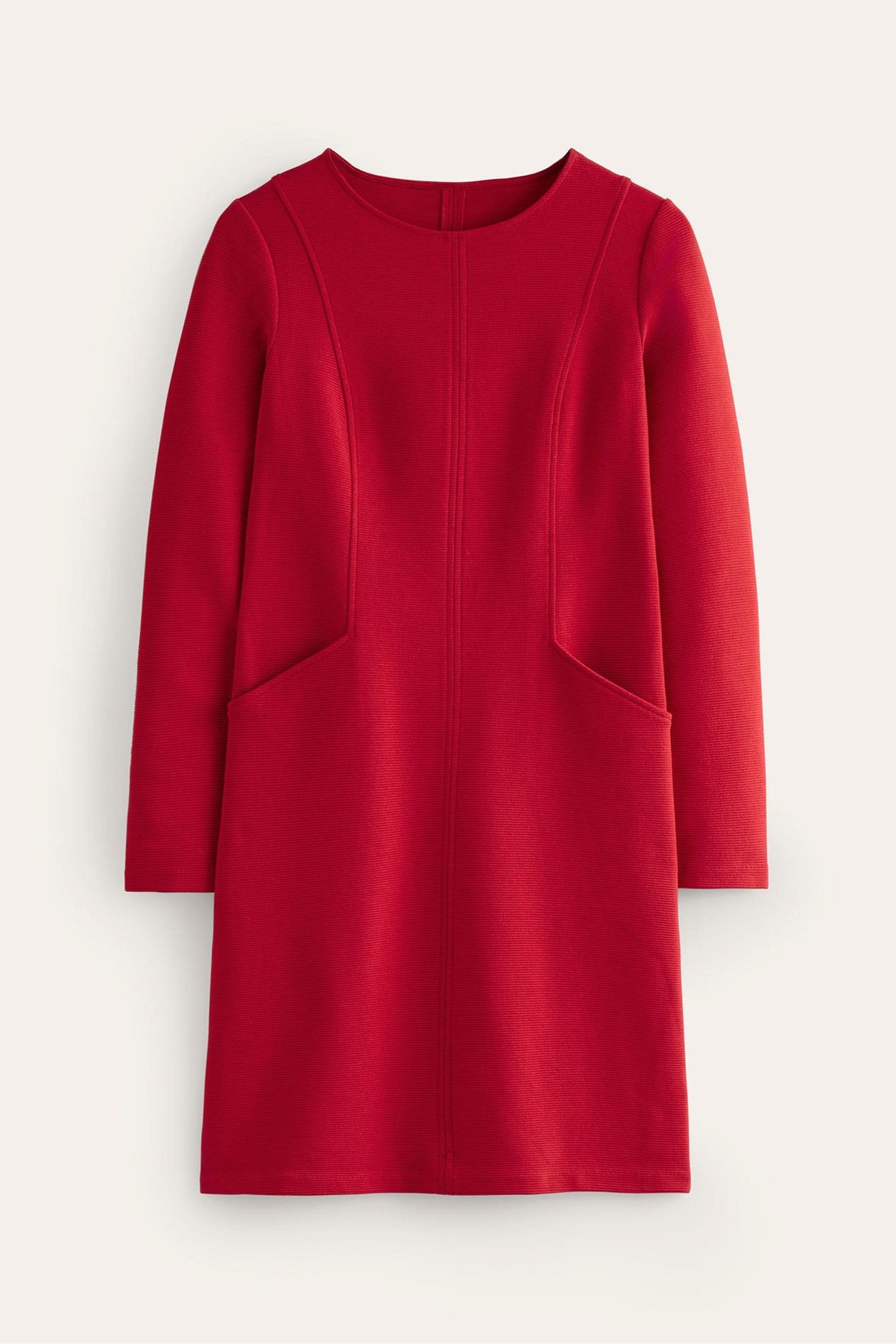 Boden red dress top