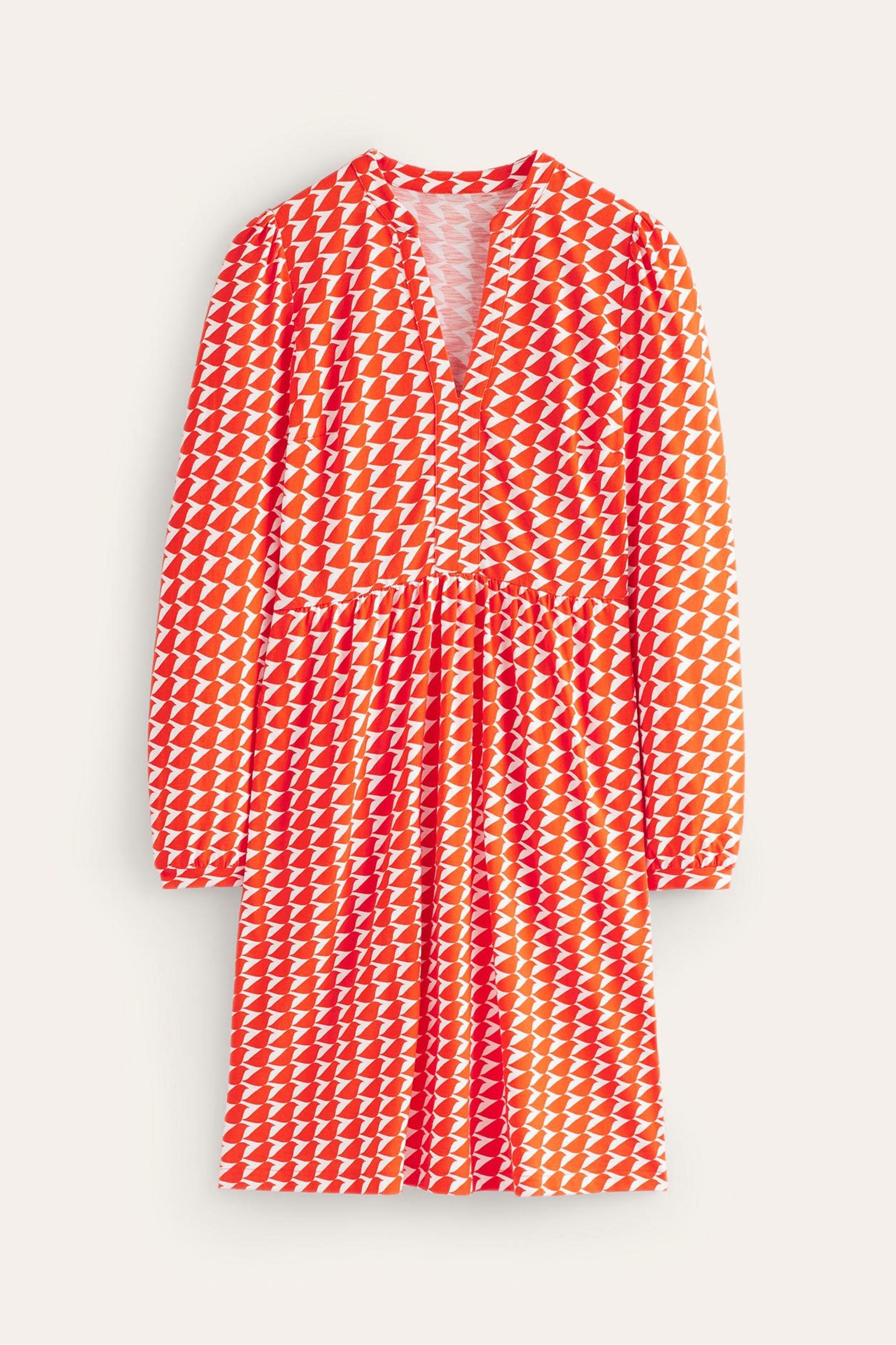 Buy Boden Orange Naomi Relaxed Jersey Dress from Next Luxembourg