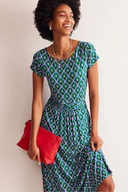 Boden Green Amelie Jersey Midi Dress - Image 2 of 6