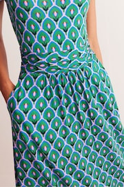 Boden Green Amelie Jersey Midi Dress - Image 3 of 6