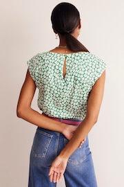 Boden Green Modern Shell Top - Image 2 of 4