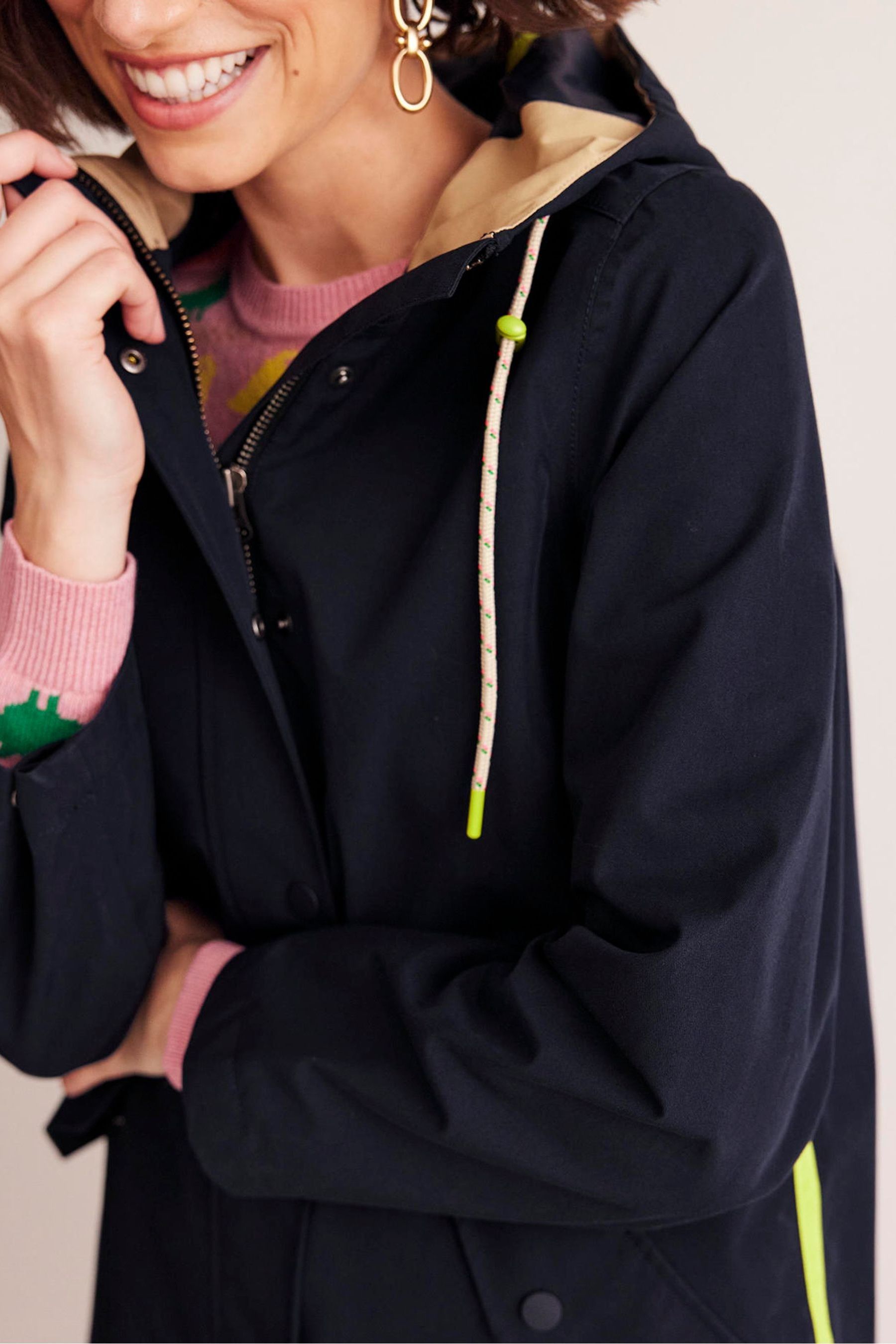 Buy Boden Blue Wells Waterproof Coat from Next Canada