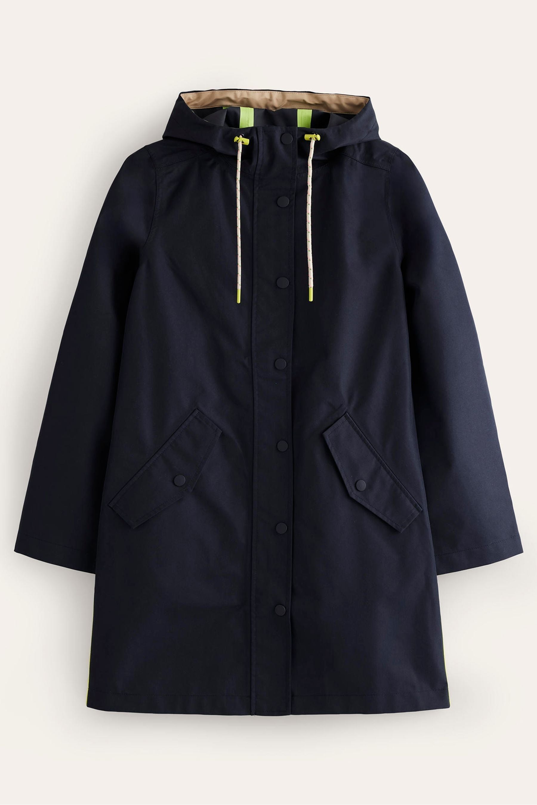 Buy Boden Blue Wells Waterproof Coat from Next Luxembourg