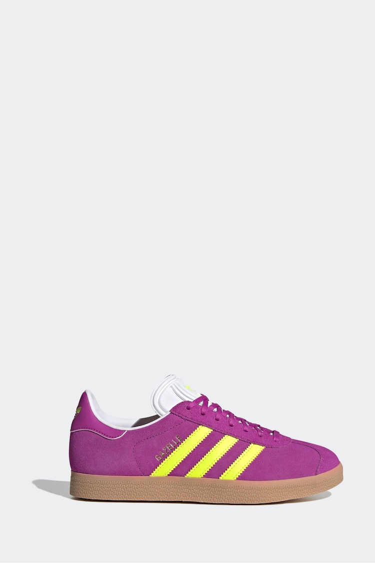 adidas Originals Gazelle Trainers Purple - Image 1 of 8