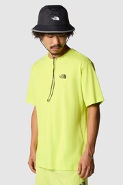 The North Face Lime Green Festival T-Shirt With Back Graphic Print - Image 1 of 4