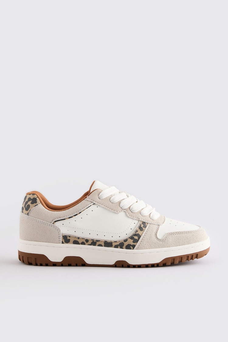 White Animal Forever Comfort® Chunky Retro Trainers - Image 2 of 5