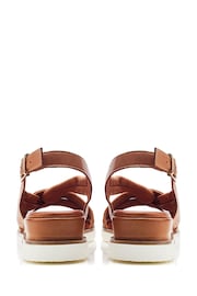 Moda In Pelle Fradel Twist Vamp Wedge Sandals - Image 3 of 4