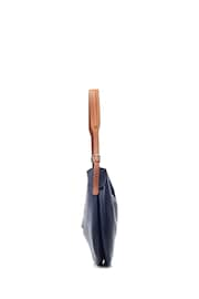 Moda in Pelle Blue Kaffe Shoulder Slouch Bag - Image 3 of 4