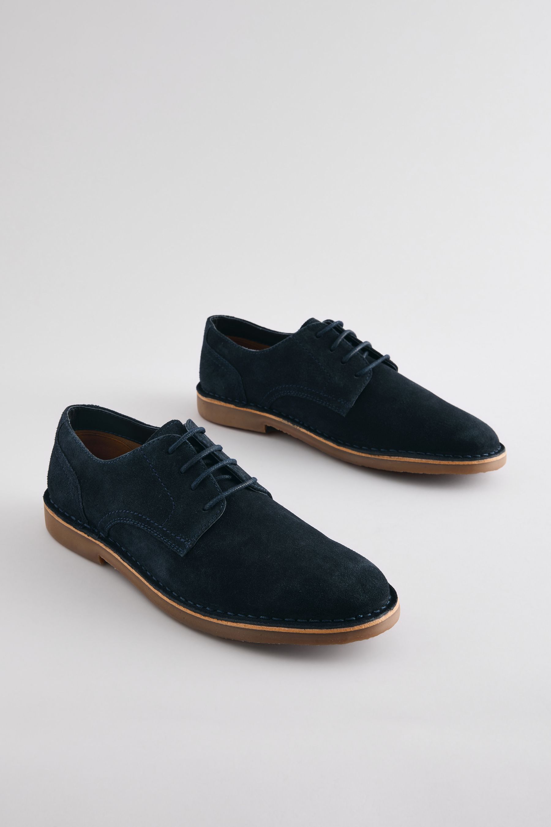 Buy Navy Suede Desert Shoes from the Next UK online shop