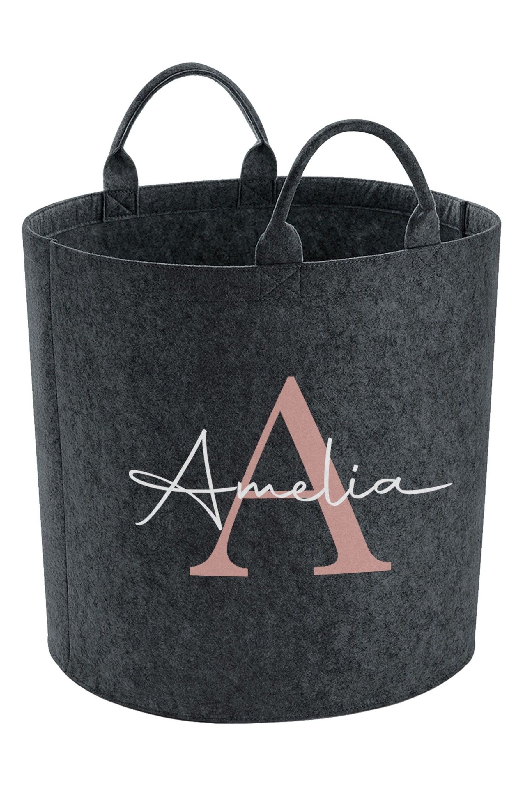 Buy Loveabode Kids Grey Personalised Toy Bag from the Next UK online shop