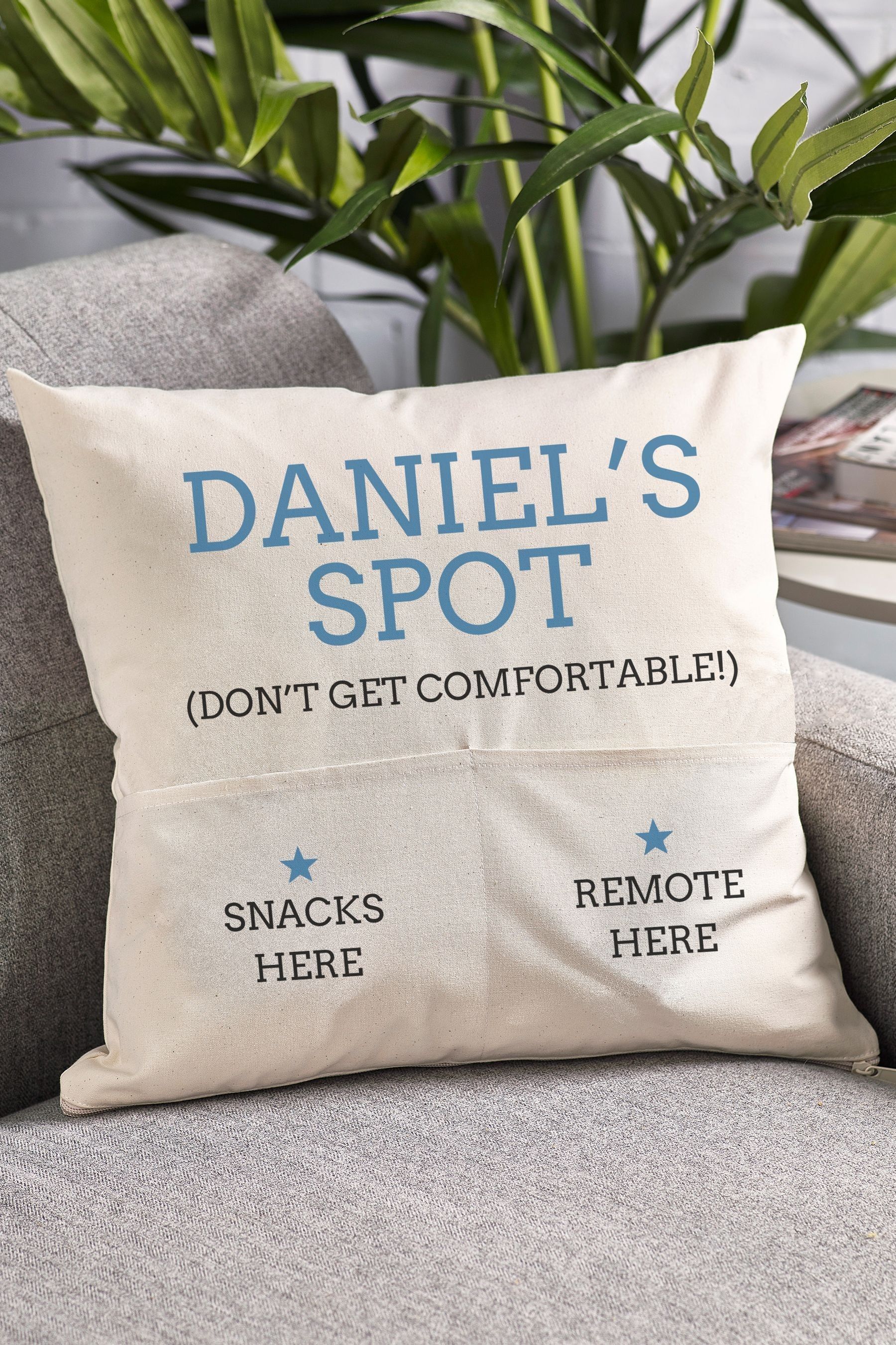 Next personalised cushion shop