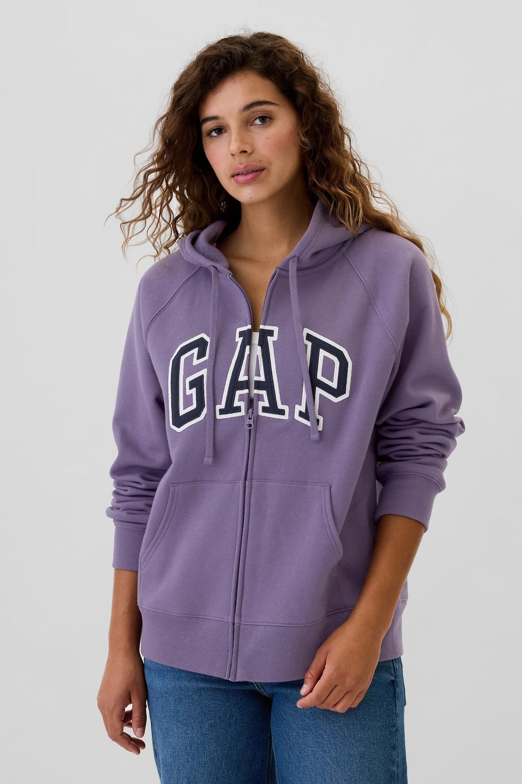 Lavender gap hoodie hot sale