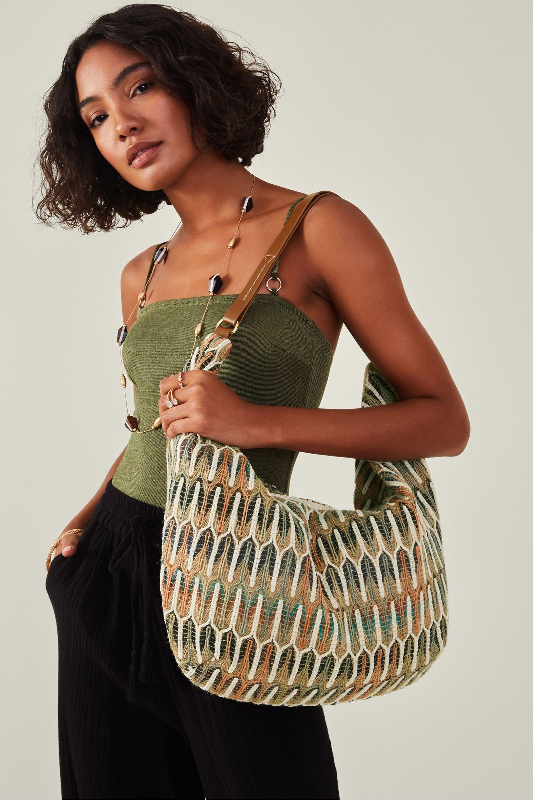 Accessorize embroidered bag new arrivals