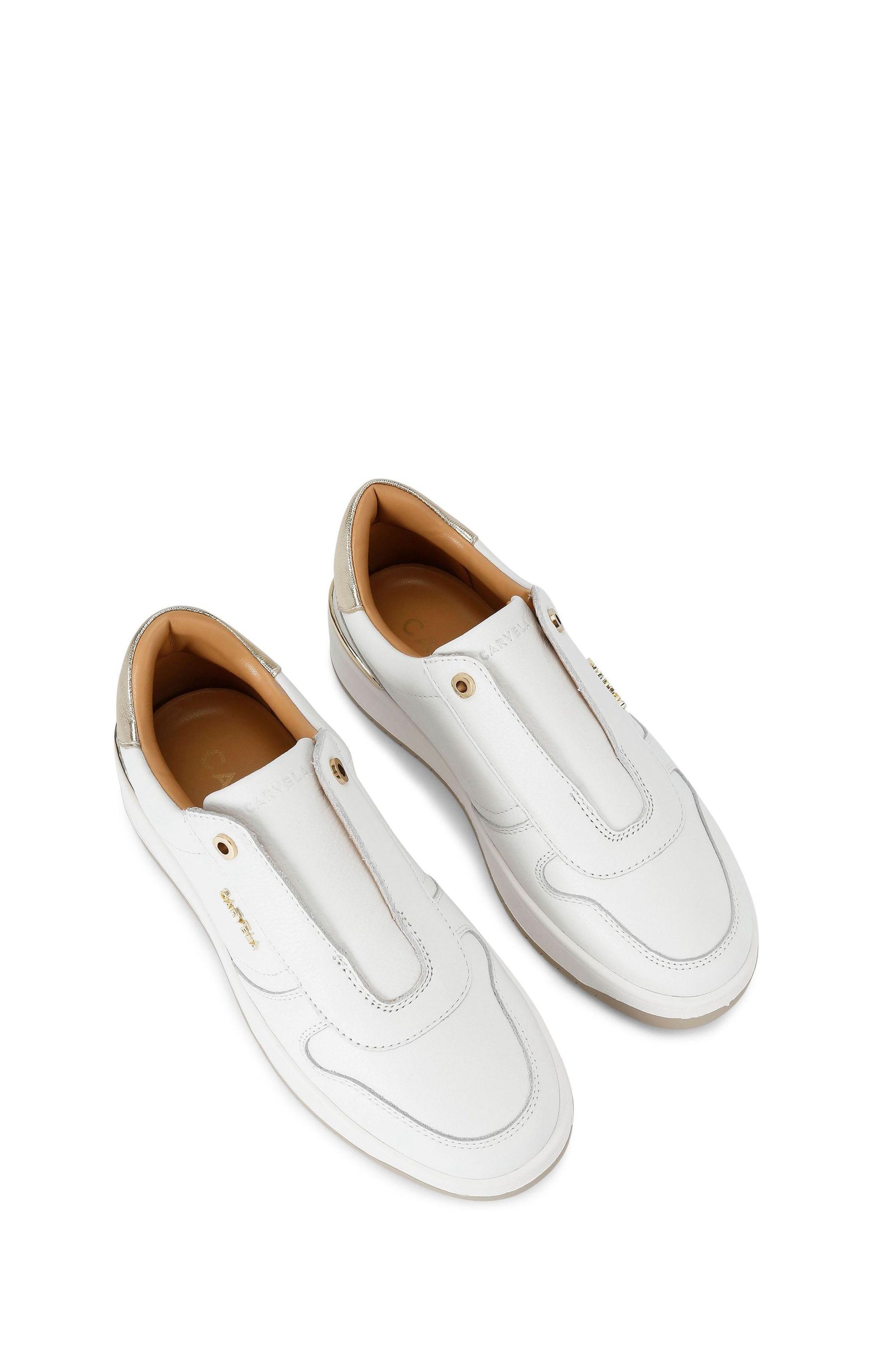Buy Carvela Charm Laceless Trainers from Next Luxembourg