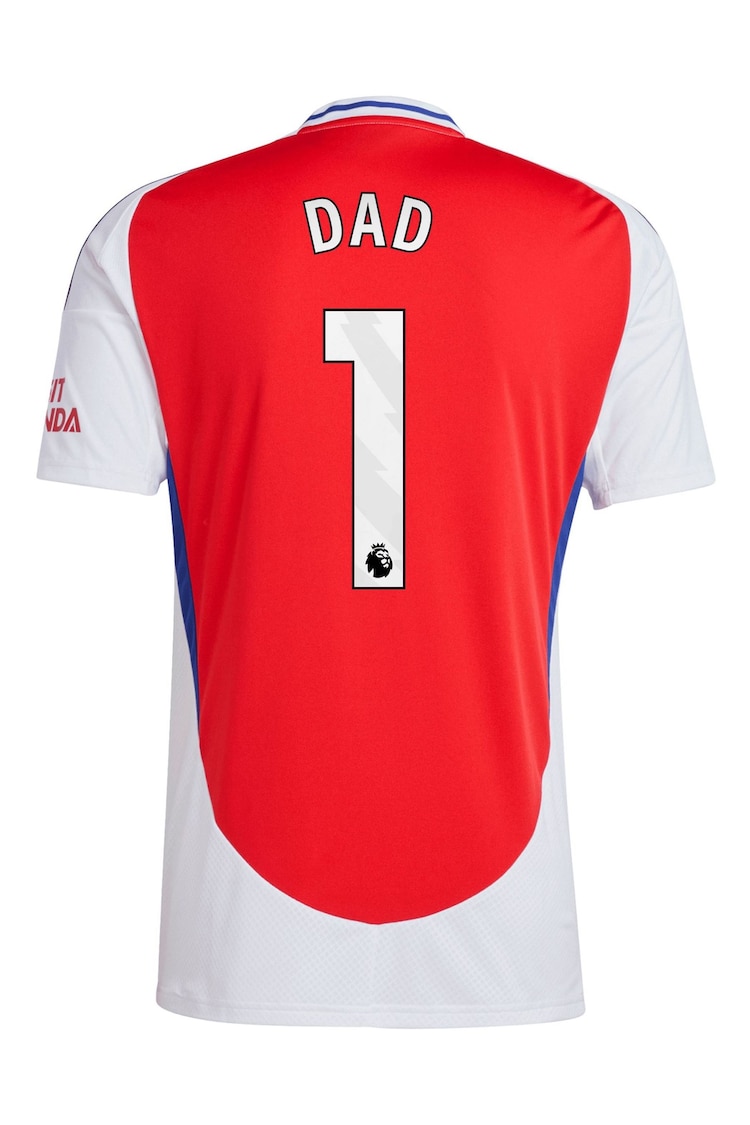 adidas Red Dad Arsenal Home Shirt 2024-25 - Image 3 of 3