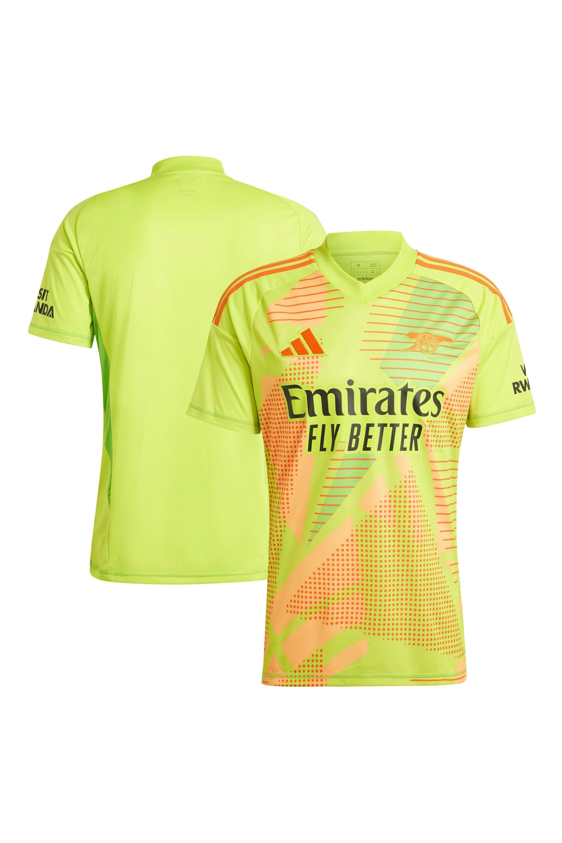 Buy adidas Yellow Arsenal Home Goalkeeper Shirt 2024 25 from Next Malta