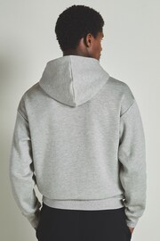 LES 100 CIEL Grey Reiss | Les 100 Ciels Modal-Blend storage Hoodie - Image 9 of 10