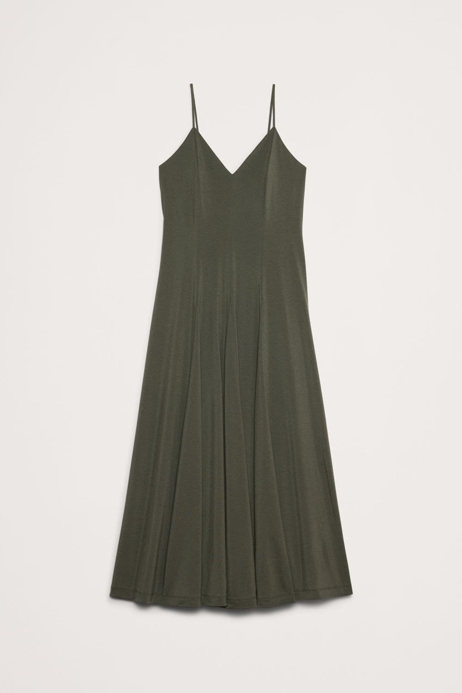Buy Banana Republic Khaki Green Drapey Jersey Godet Maxi Dress from Next Germany