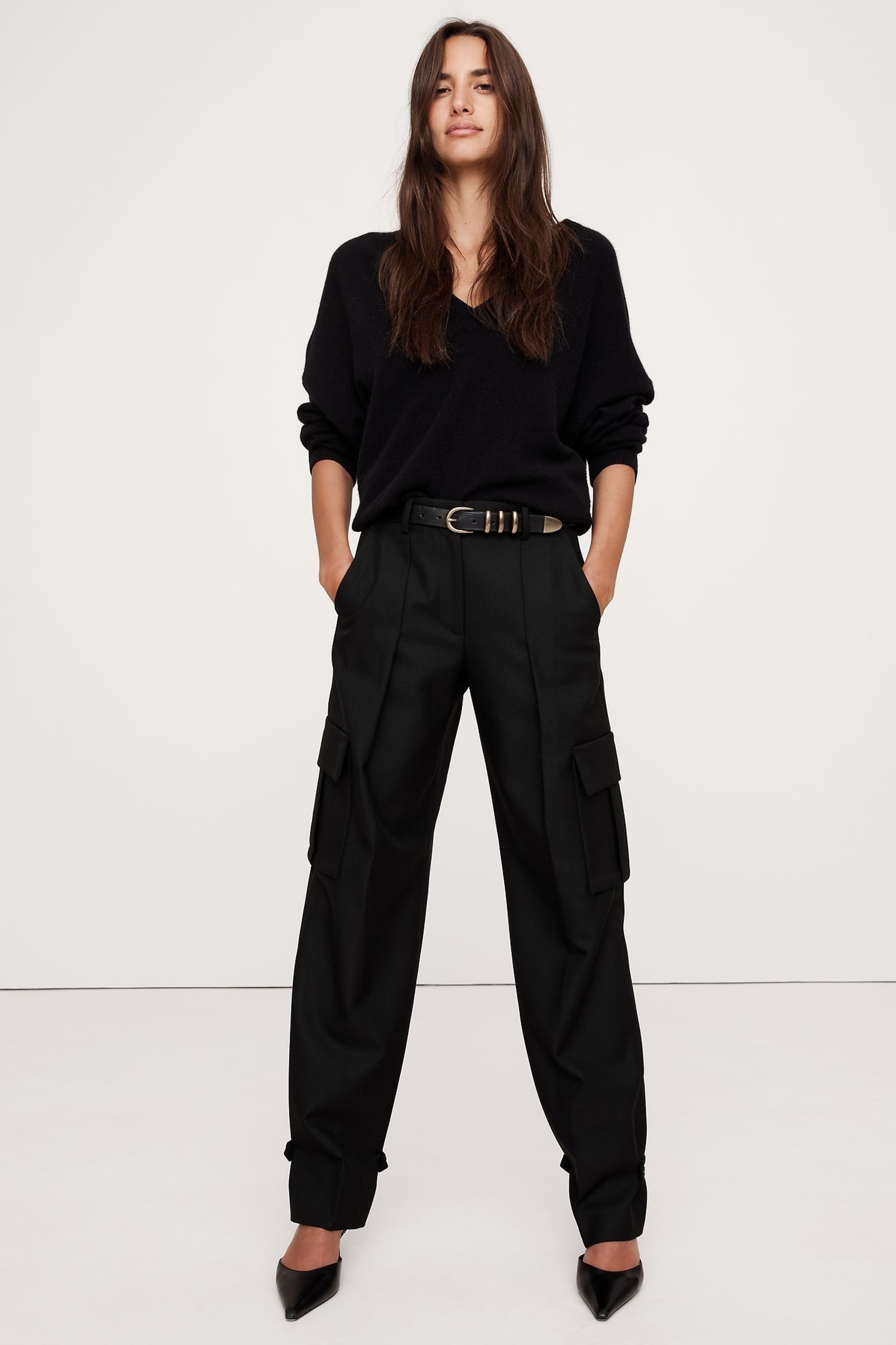Cargo jeans banana top