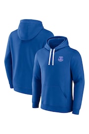 Fanatics Small Everton Essentials Crest White Hoodie - Image 1 of 3