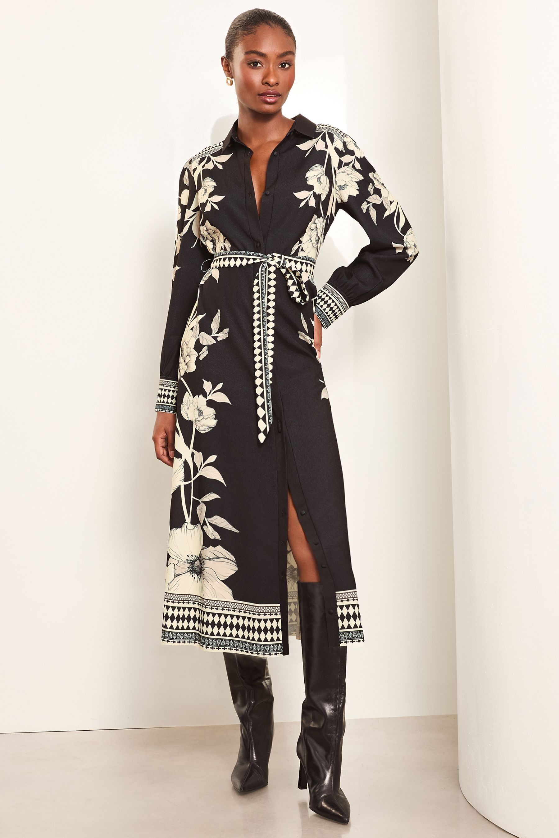 Monochrome dress next online