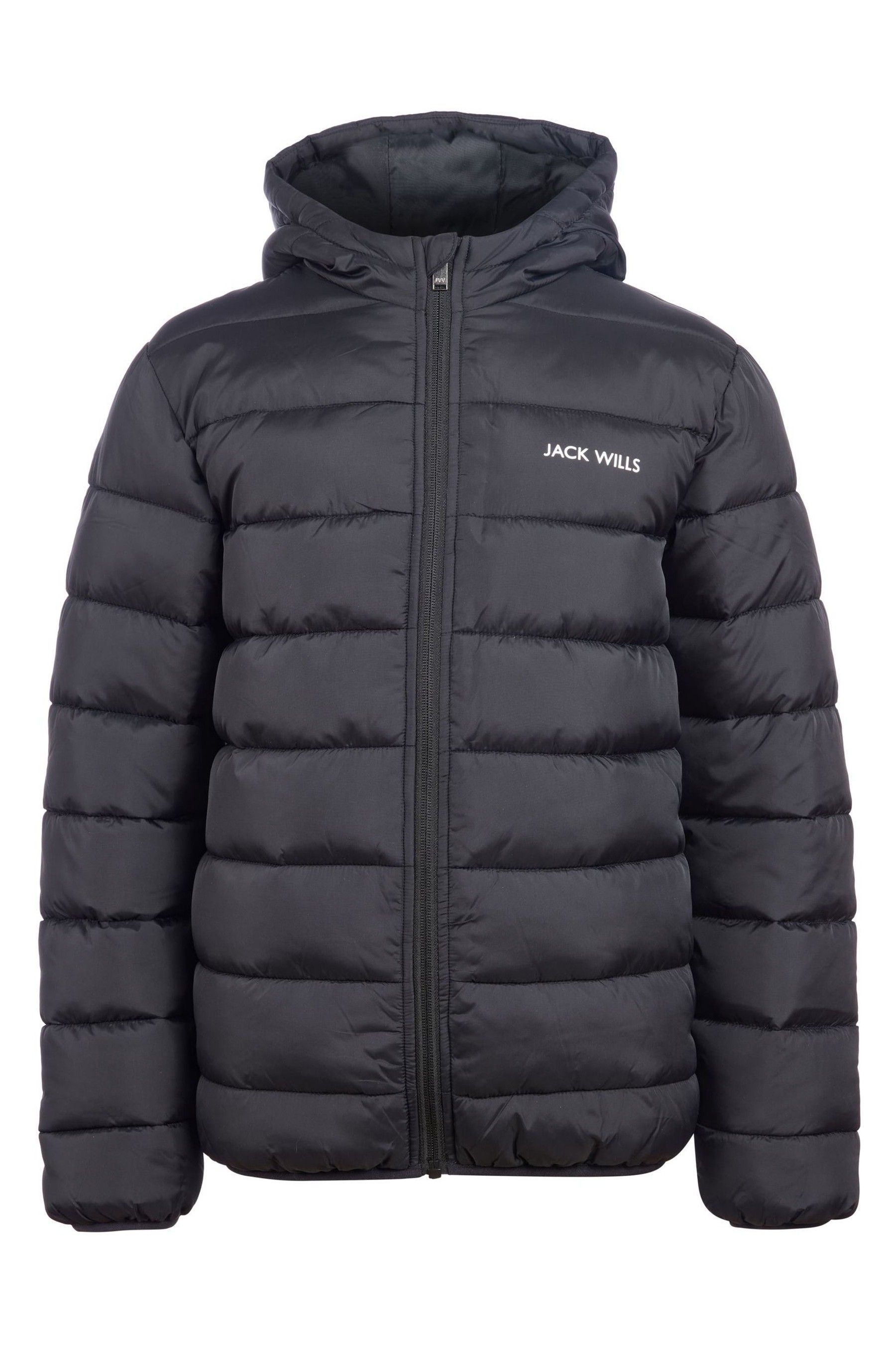 Jack Wills Boys Classic Hooded Puffer Jacket