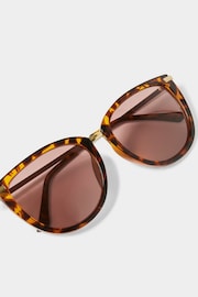 Katie Loxton Animal Sardinia Tortoiseshell Sunglasses - Image 2 of 5