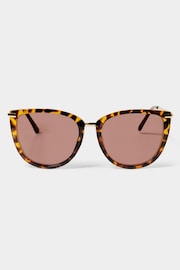 Katie Loxton Animal Sardinia Tortoiseshell Sunglasses - Image 5 of 5