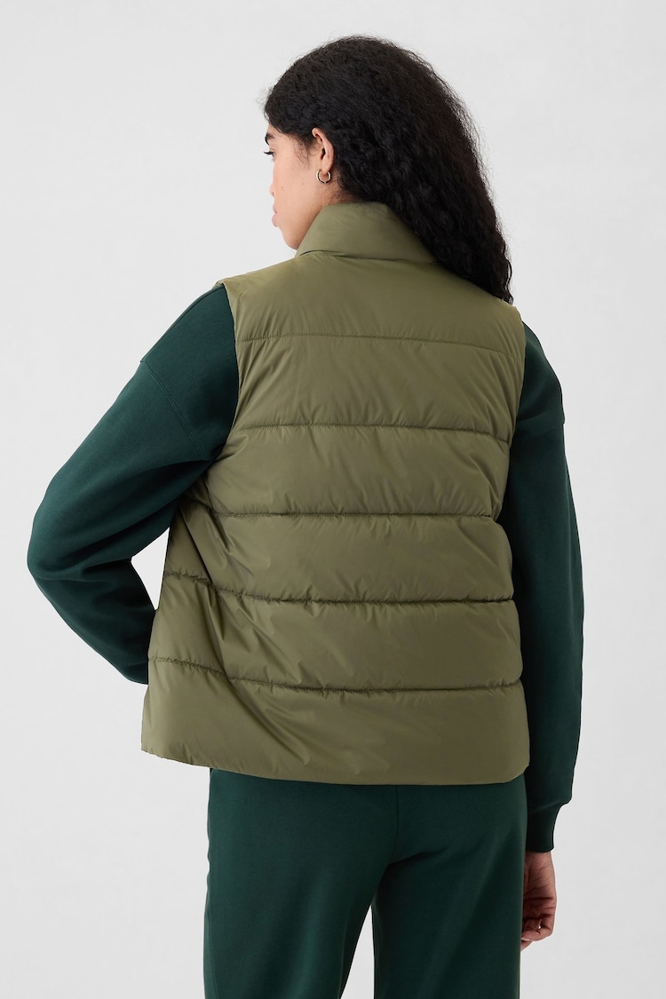 Gap Green ColdControl Puffer Gilet - Image 2 of 5