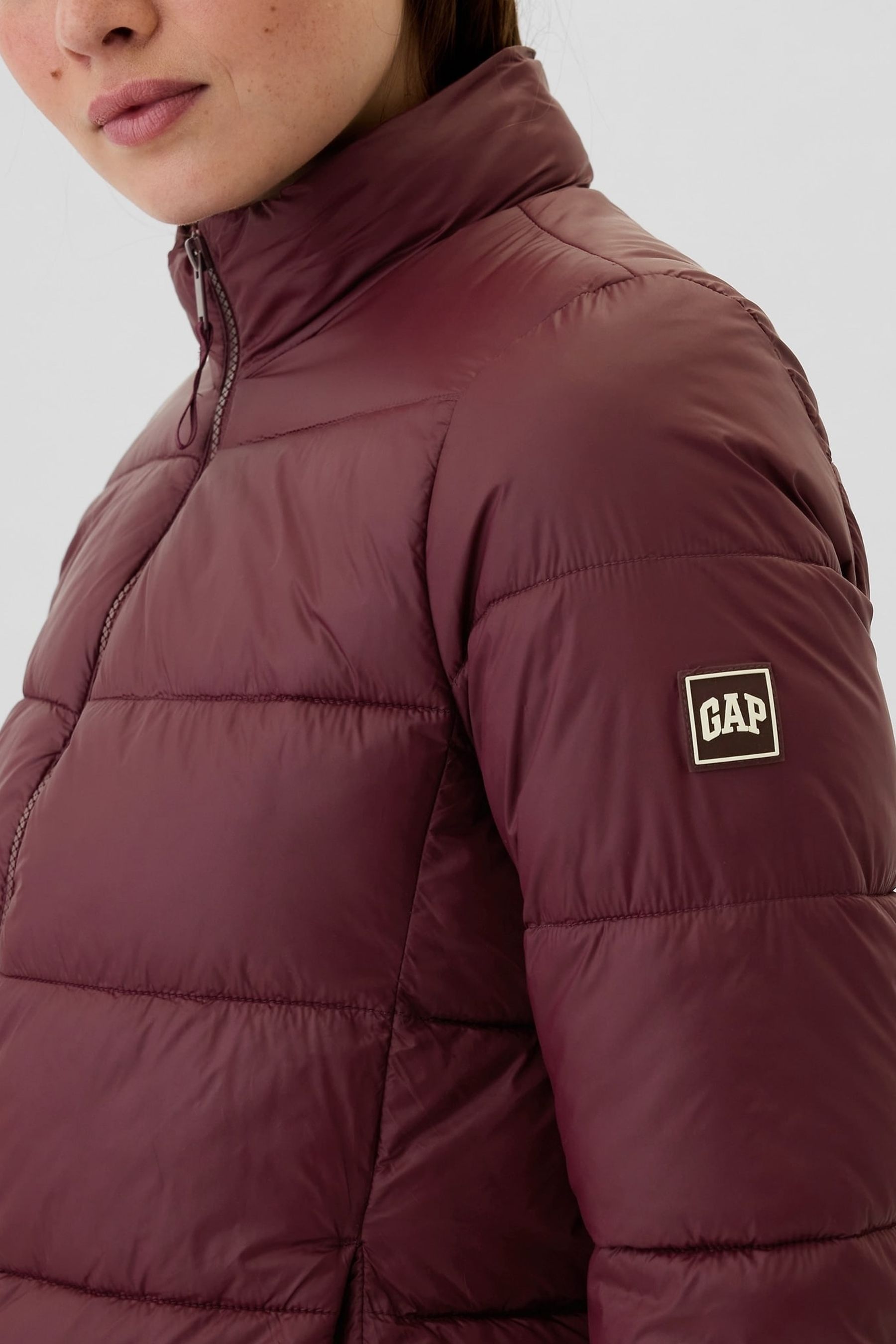 Buy Gap Burgundy Red ColdControl Puffer Jacket from Next Belgium