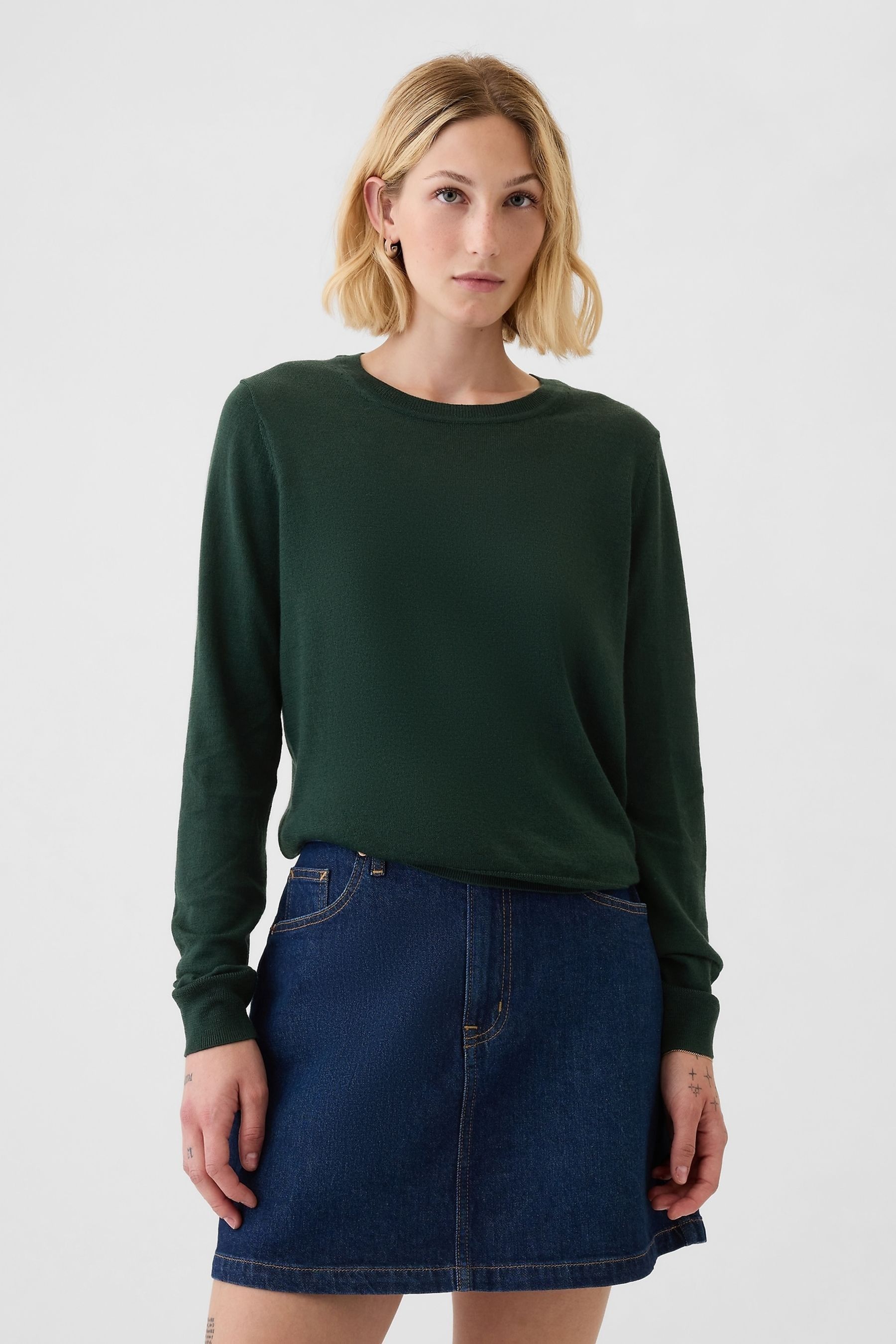 Next green jumper new arrivals