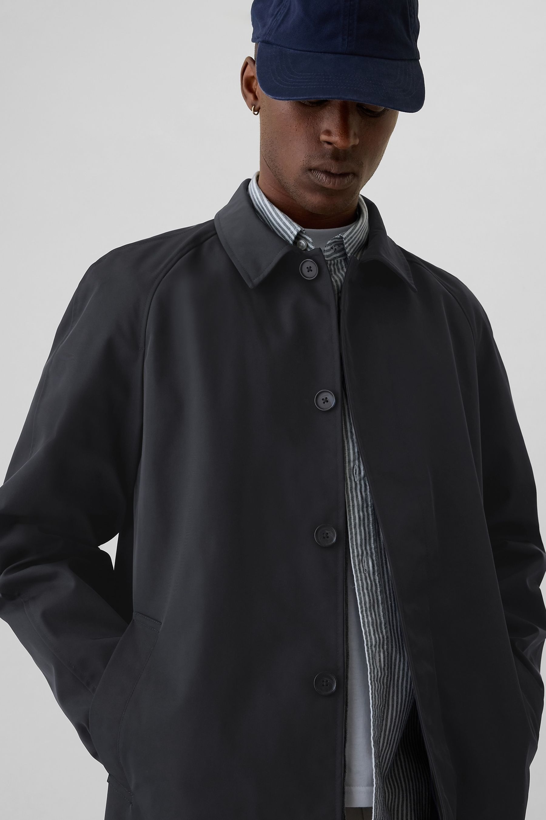 Buy Gap Blue Mac Rain Coat from Next Luxembourg