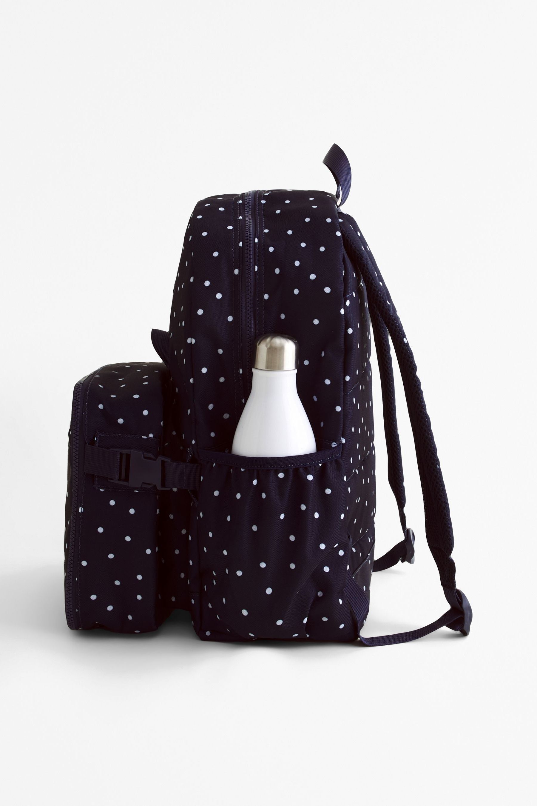 Buy Abercrombie Fitch Blue Polka Dot Backpack from Next Australia