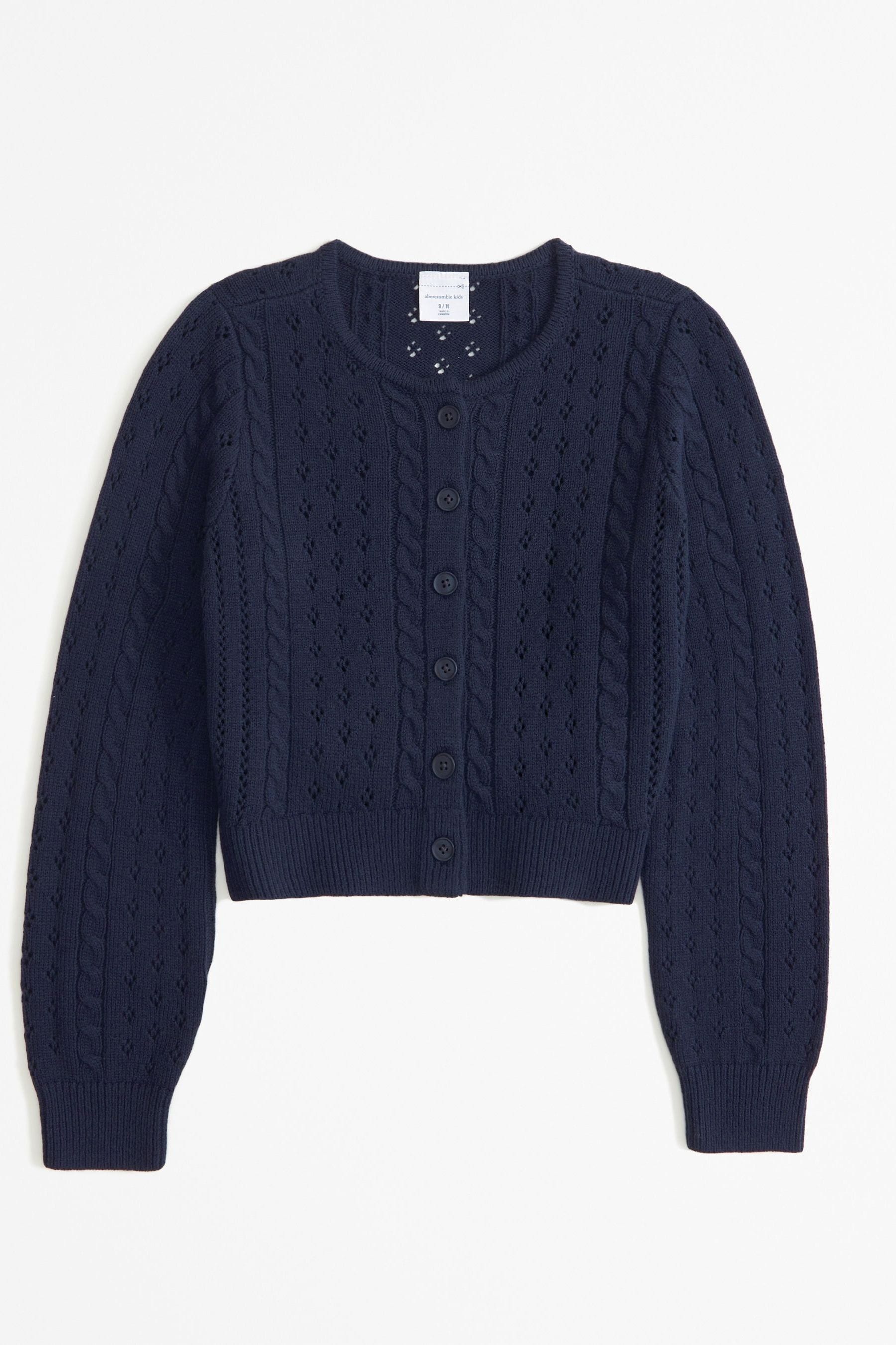 Abercrombie cropped sweater hot sale