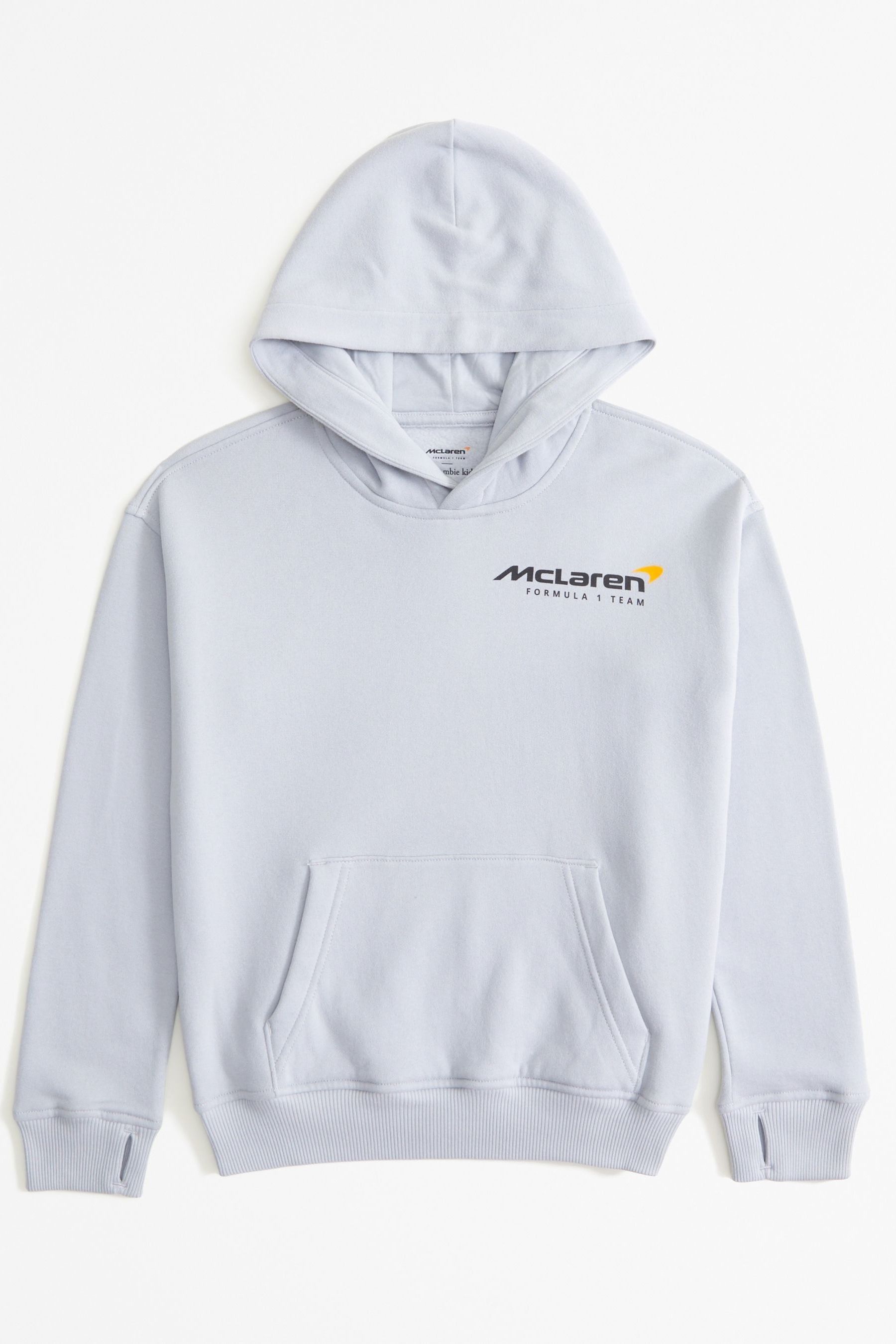 Abercrombie Fitch Grey McLaren Racing Pullover Hoodie