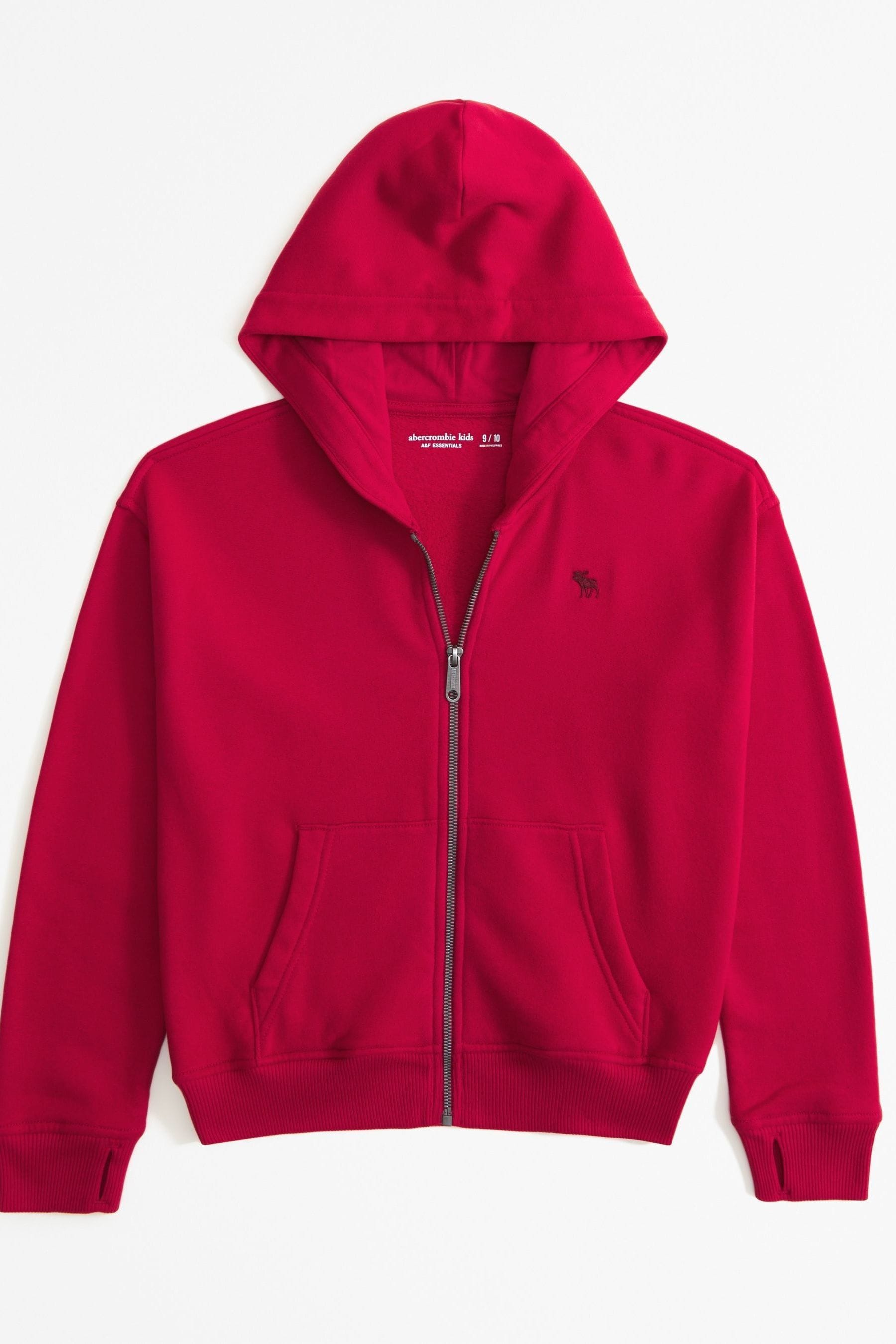 Abercrombie and fitch red hoodie shop
