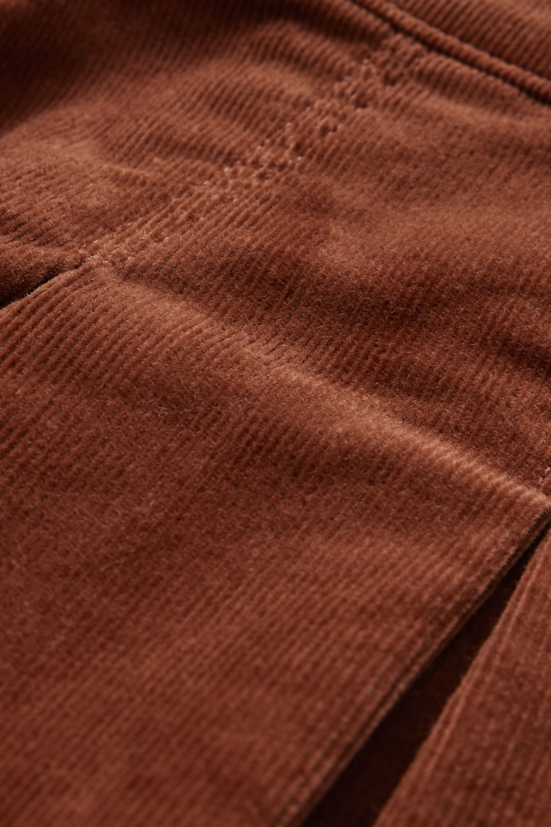 Brown corduroy pleated skirt store