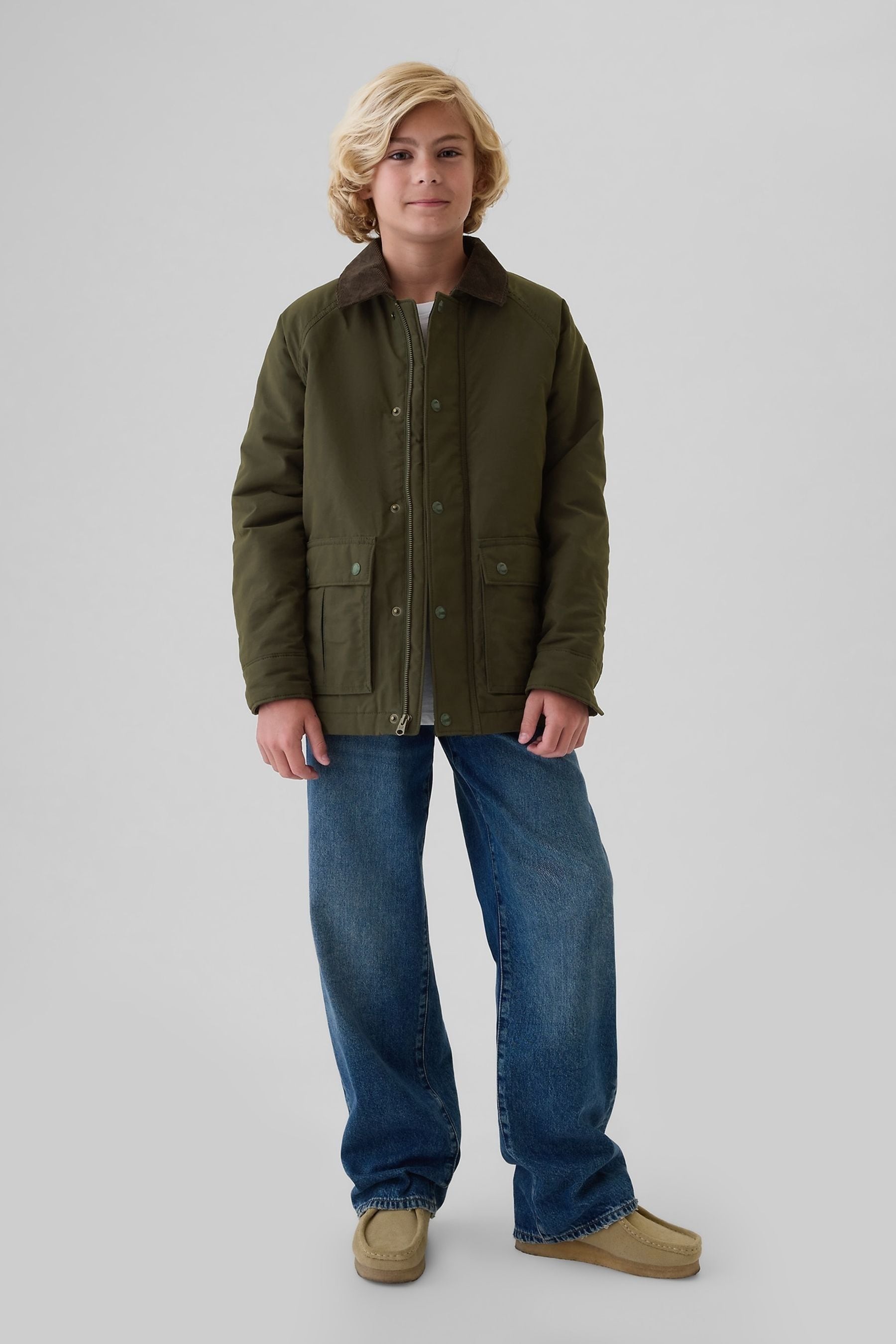 Gap canvas jacket clearance