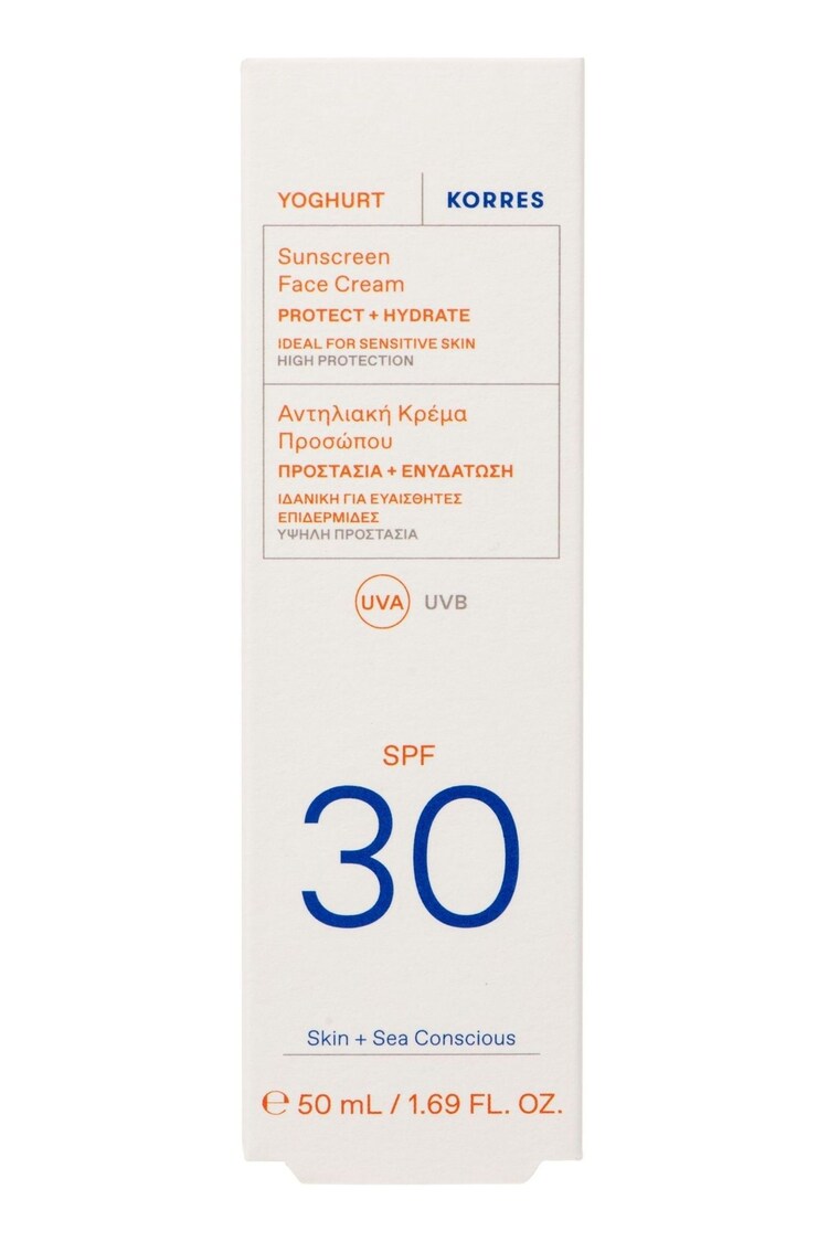 Korres Yoghurt Face Sunscreen SPF 30 50ml - Image 2 of 5