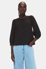 Whistles Zenni Black Blouse - Image 3 of 5